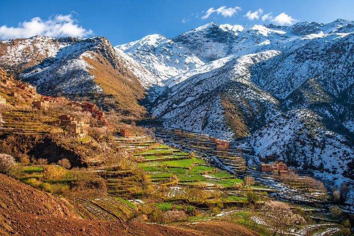 Marrakech Atlas Mountains 4 Valleys Cascate e giro in cammello