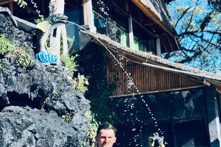 キンタマーニ山バトゥール・ジープツアーと天然温泉