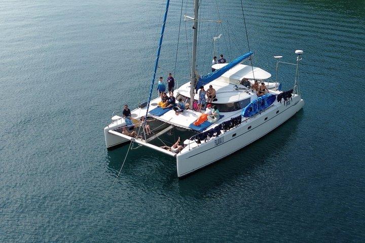 Plages de Santa Marta en catamaran de luxe