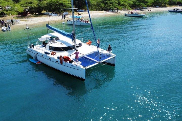 Plages de Santa Marta en catamaran de luxe