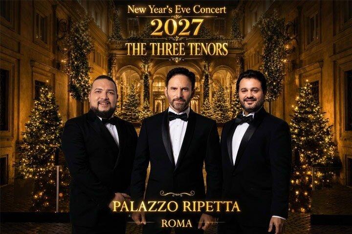 Concerti di Capodanno a Roma: i tre tenori