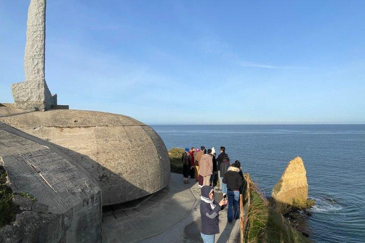 UNESCO D-dagstur Omaha Beach Pointe du Hoc Amerikansk Kirkegård