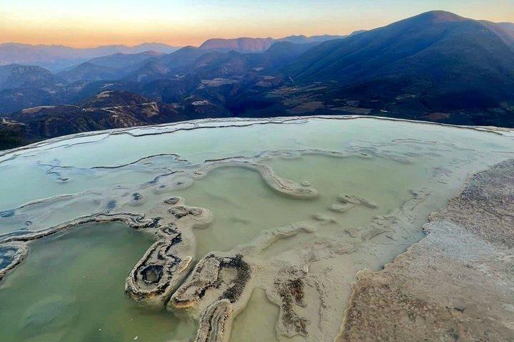 Hierve el Agua, Monte Albán, Tappeti Teotitlán e Fabbrica Mezcal