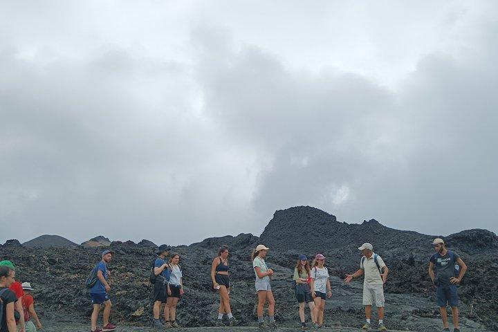Visite à pied du volcan Sierra Negra et du volcan Chico depuis l'île Isabela