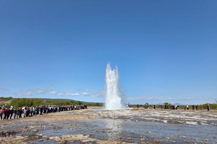 Visite privée du Cercle d'Or au départ de Reykjavik
