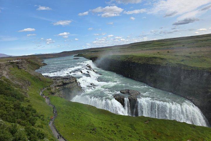 Visite privée du Cercle d'Or au départ de Reykjavik