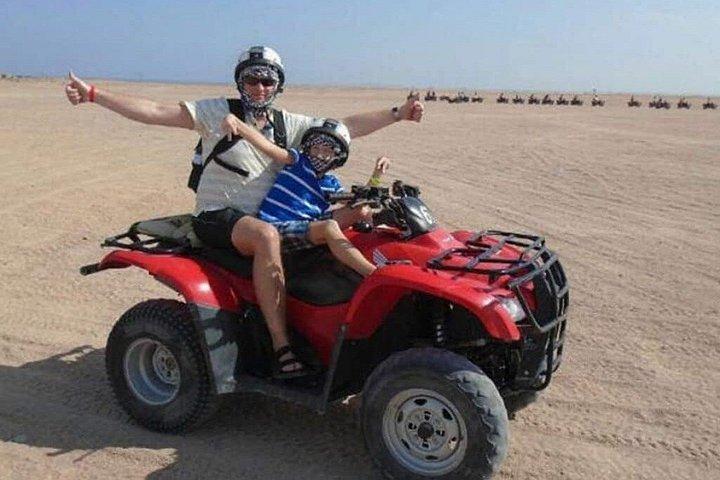 ハルガダ ATV クアッドサファリ、バギー、BBQディナー＆ショー