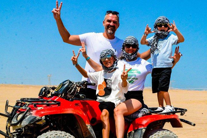 ハルガダ ATV クアッドサファリ、バギー、BBQディナー＆ショー