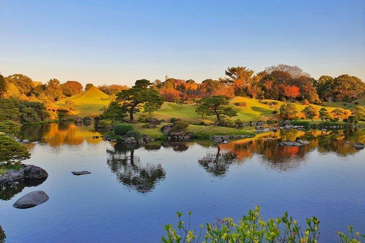熊本城と水前寺庭園を巡る福岡日帰りツアー