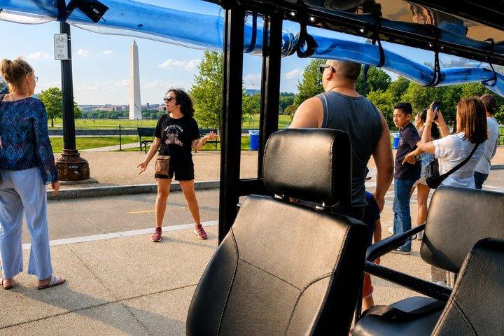 DC : Visita guiada diurna de monumentos y monumentos en grupo pequeño en E-Cart
