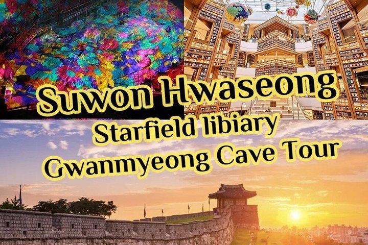 Suwon Hwaseong+Gwangmyeong Cave+Starfield Library aus Seoul