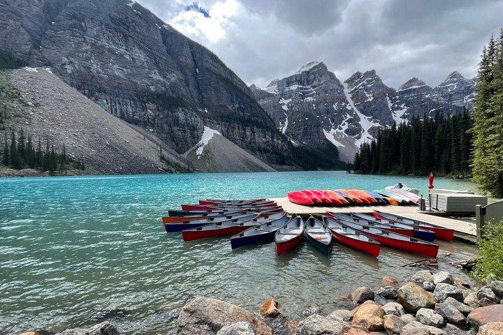 Moraine Lake, Lake Louise en Banff Town Tour