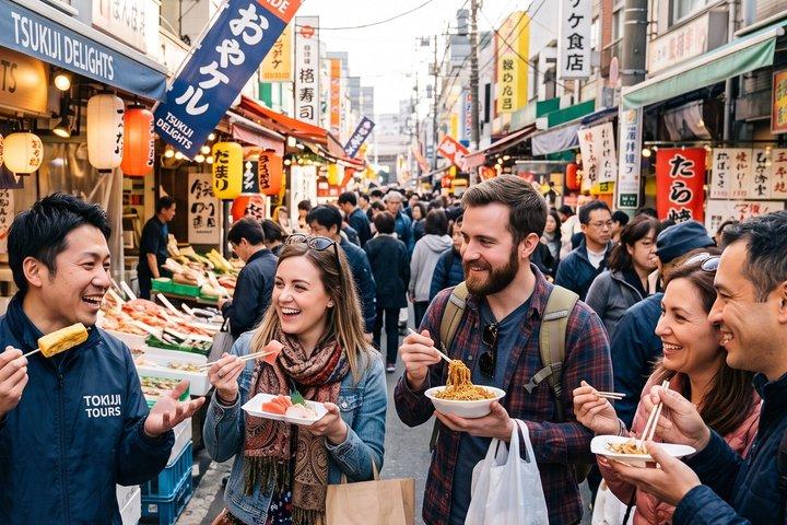 Tsukiji Vismarkt Ochtendtour Meest Verse Tonijn Vis