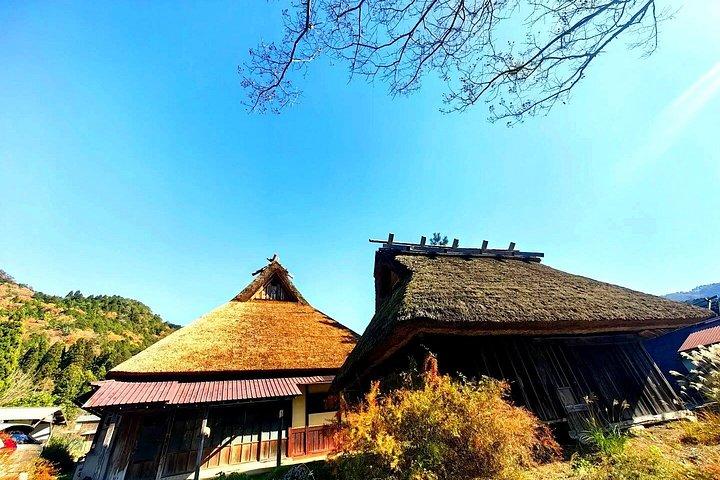 Amanohashidate Ine Funaya and Miyama Day Tour from Osaka