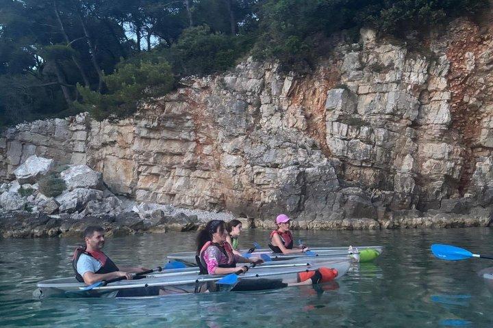 Pula:Sunset/Night Transparent Glow kayak tour