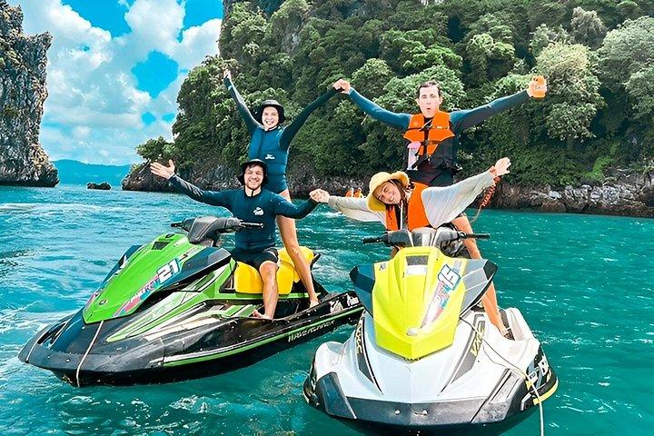 プーケットジェットスキーツアー9島ホッピングアドベンチャー