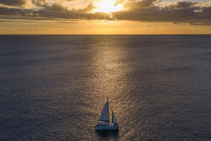 Black River: 5 Hours Private catamaran sunset cruise with dinner