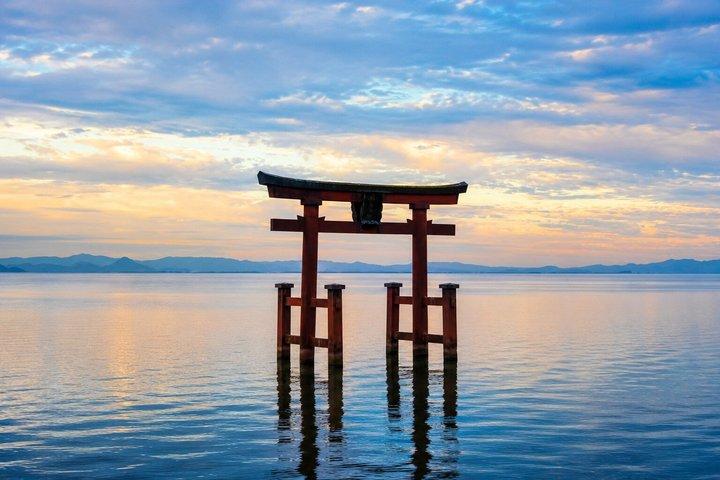 Lake Biwa Schwimmendes Torii & Omihachiman Privattour