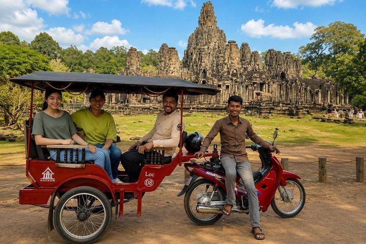 Tour del complesso di Siem Reap Angkor Wat con Tuk Tuk privato