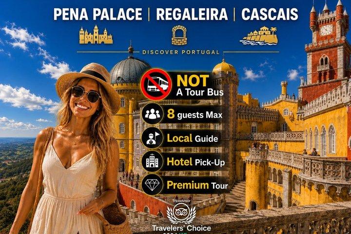 Sintra , Palacio de la Pena , Cabo da Roca & Cascais Excursión para grupos pequeños