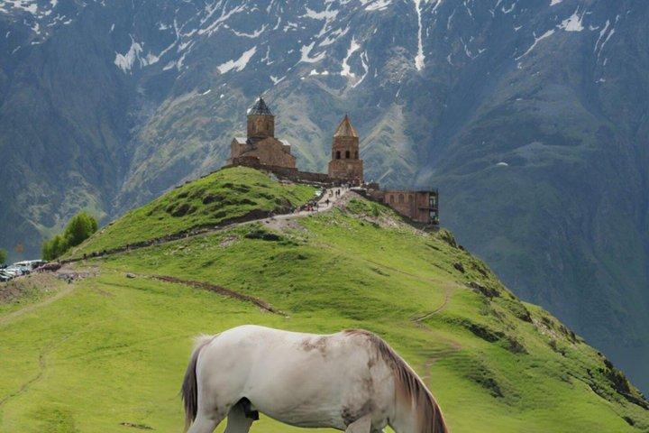 Kazbegi and Caucasus Mountains Tour with Gergeti Trinity Church