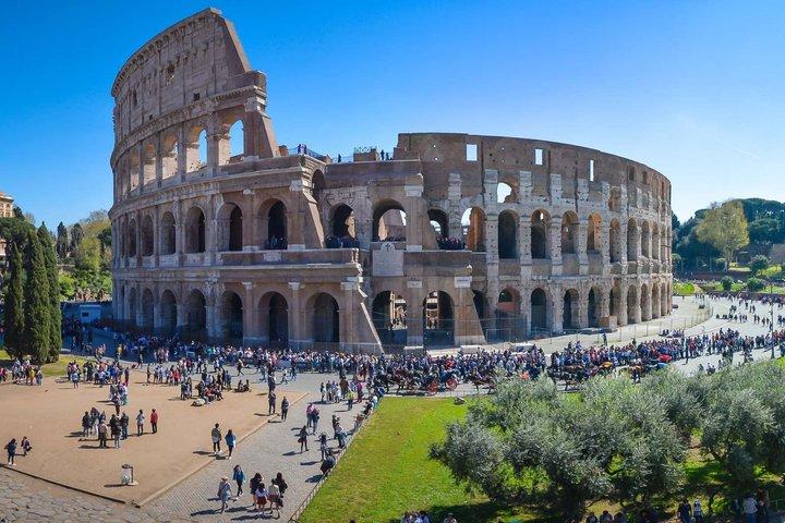 Rom: Colosseum Entré med officiel AI App & Arena Option