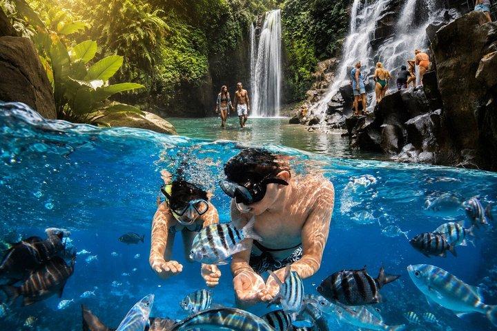Blue Lagoon Snorkling - Frokost - Kantolampo - Tibumana Vandfald