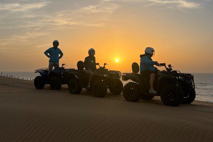 2 - hora quad aventura entre praia e dunas