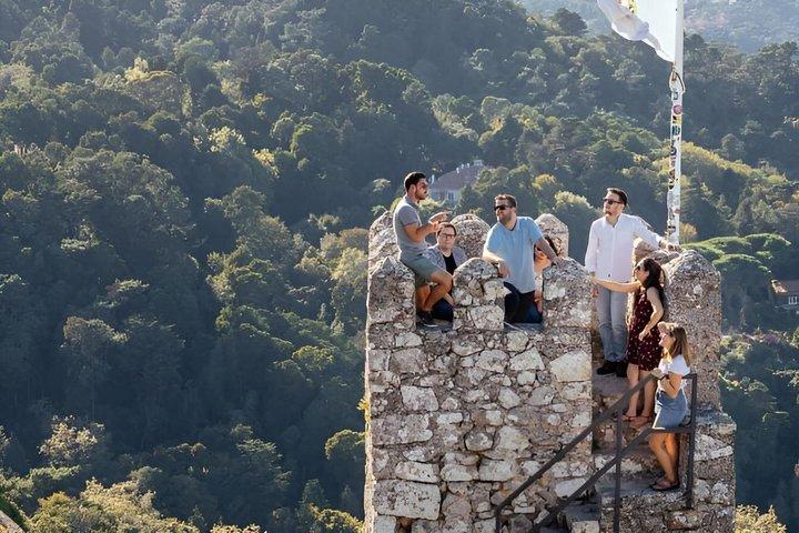 Sintra Hiking Tour Moorish Castle Pena Palace & Historic Center