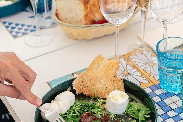 Sorrento Mozzarella oplevelse med vin og limoncello