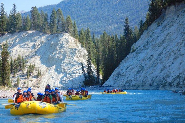 Rafting in acque bianche sul fiume Kootenay - Mezza giornata