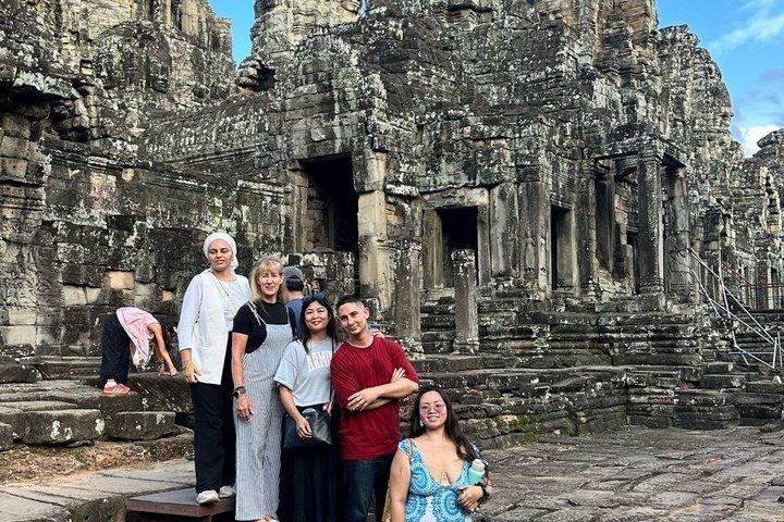 Explore Angkor Temple Tour with Private Vehicle & Tour Guide