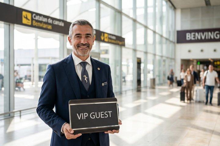 Barcelona : Privat transfer från BCN flygplats till/från centrum