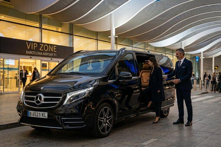 Barcelona : Privat transfer från BCN flygplats till/från centrum