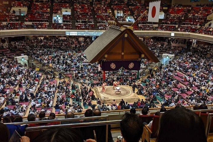 Njut av Sumo Match och veta om det med Masu-C biljett ingår