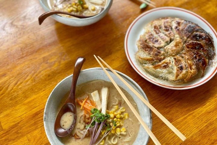 Plant Based Ramen and Gyoza Cooking Class in Kyoto