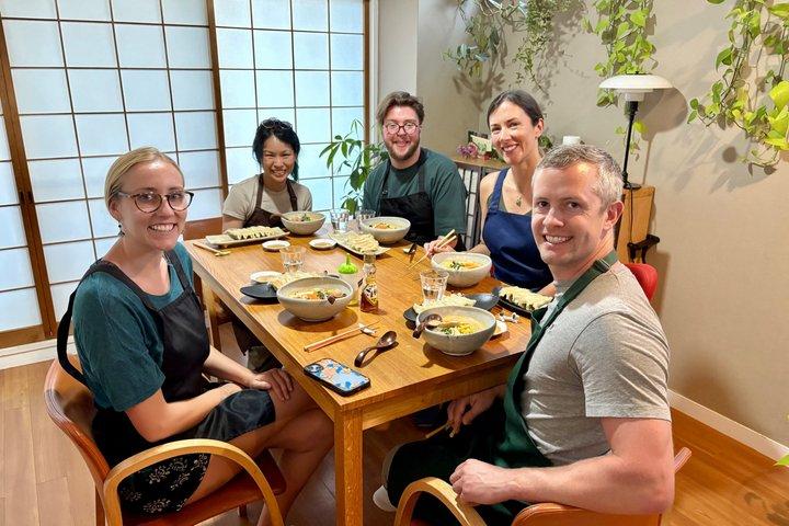 Plant Based Ramen and Gyoza Cooking Class in Kyoto