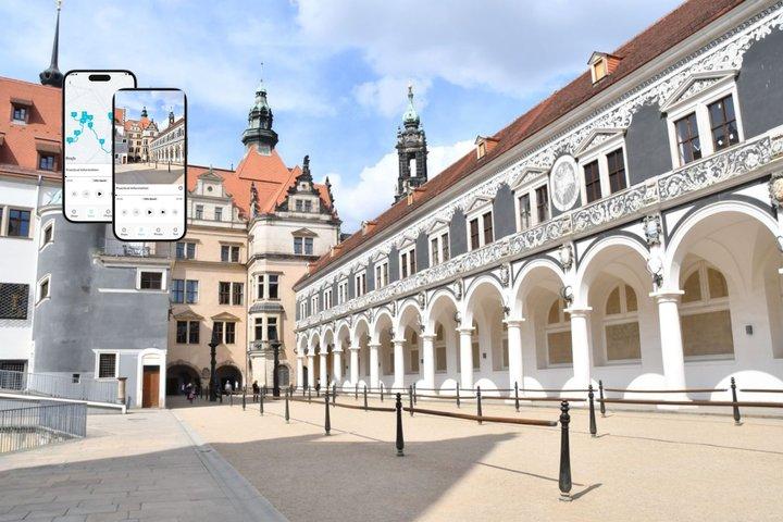 Dresden självguidad vandringstur från aska till guld
