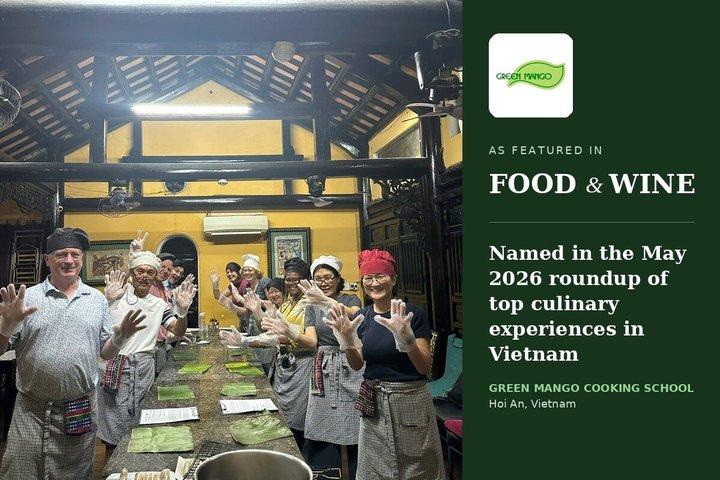 Vietnamesisk matlagningskurs i den historiska Hoi An-restaurangen
