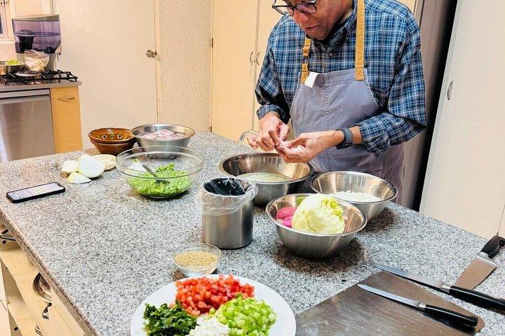Mexico City markedstur og autentisk madlavningsklasse i Lucias hjem