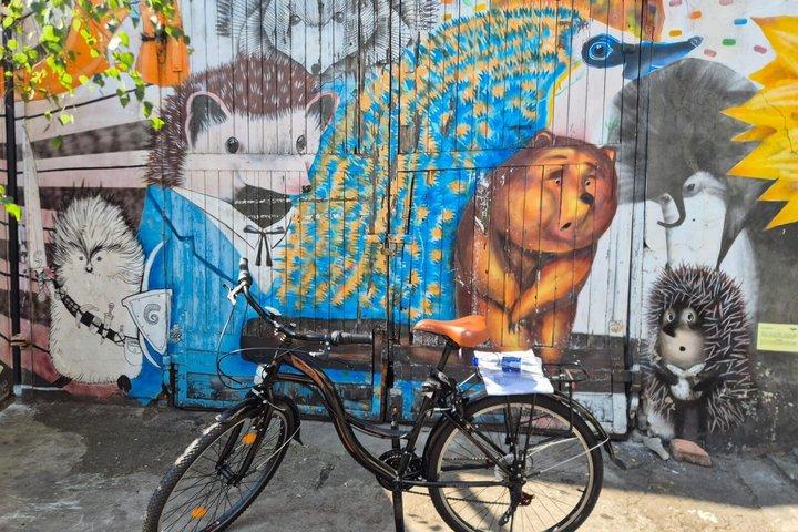 Visite à vélo de Riga au-delà de la vieille ville Art nouveau et culture urbaine
