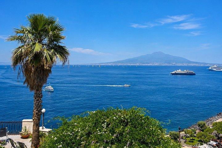 ナポリ/サレルノ発ポンペイ、ソレント、ポジターノ日帰り旅行