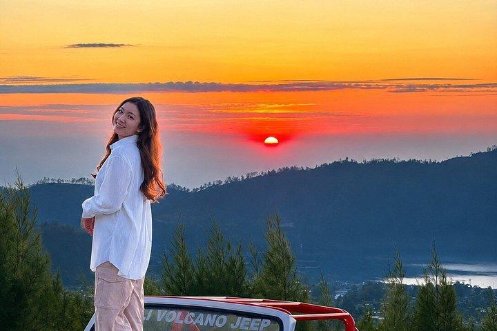 バリ島：バトゥール山ジープ日の出＆温泉 - オールインクルーシブ