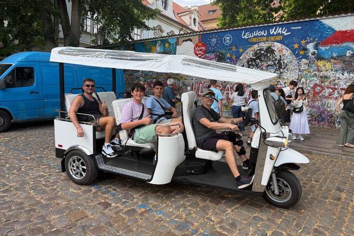 Prague Electric Tuk Tuk City Tour with Local Guide