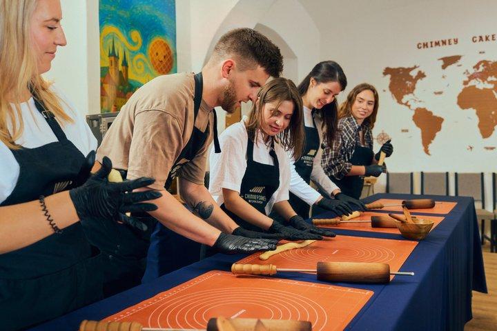 Budapest Traditional Chimney Cake Kurtoskalacs Workshop