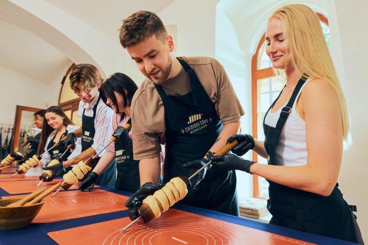 Budapest Traditional Chimney Cake Kurtoskalacs Workshop