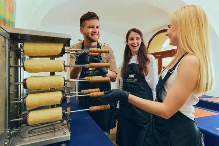 Budapest Traditional Chimney Cake Kurtoskalacs Workshop