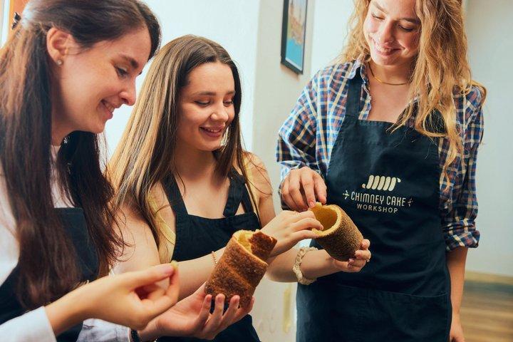 Budapest Traditional Chimney Cake Kurtoskalacs Workshop