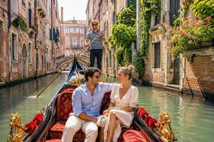 Visite à pied du centre-ville à Venise et expérience en télécabine