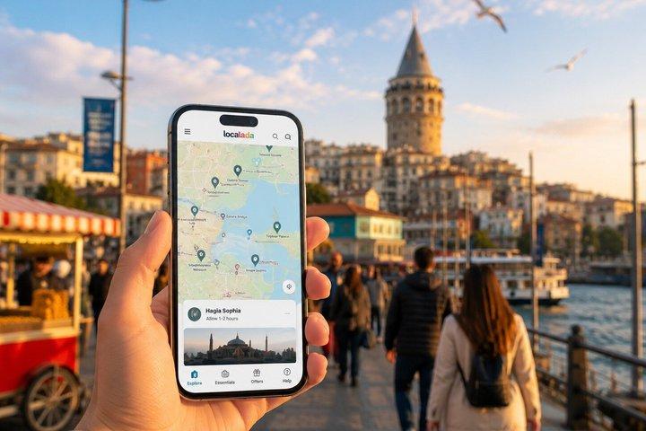 イスタンブール：旧市街セルフガイドオーディオツアー（現地割引あり）
